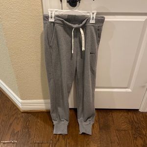 Nike grey dri-fit sweat pants no longer in stock on Nike website